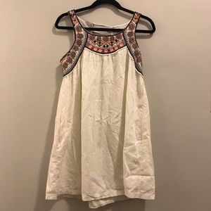 Anthropologie Embroidered Shift Dress